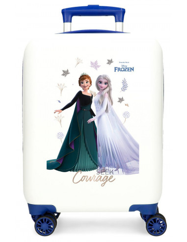 2361321 ABS SUITCASE 50 CM 4W. FROZEN SEEK COURAGE